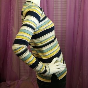 Anthropologie Postage Stamp sweater